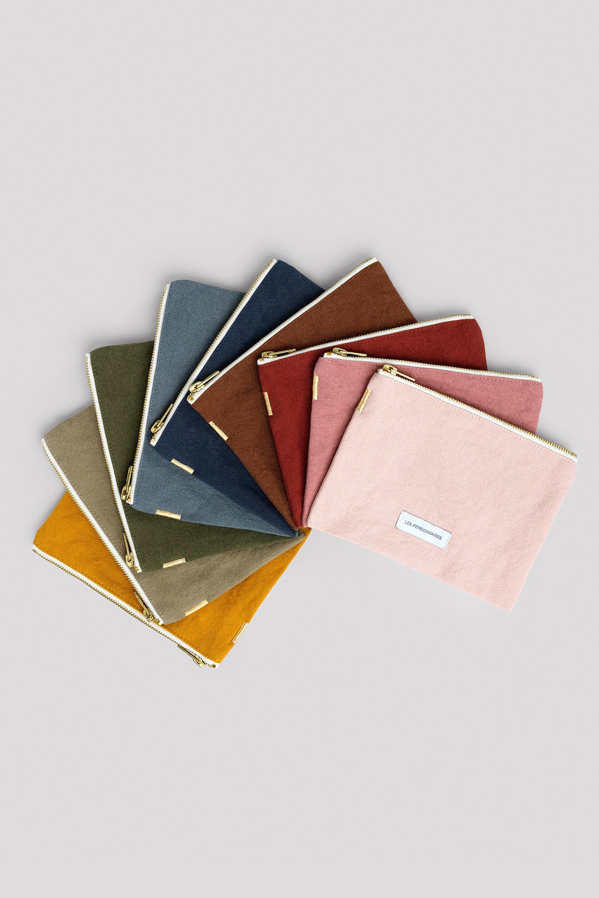 pochettes en épaisse toile de coton bio