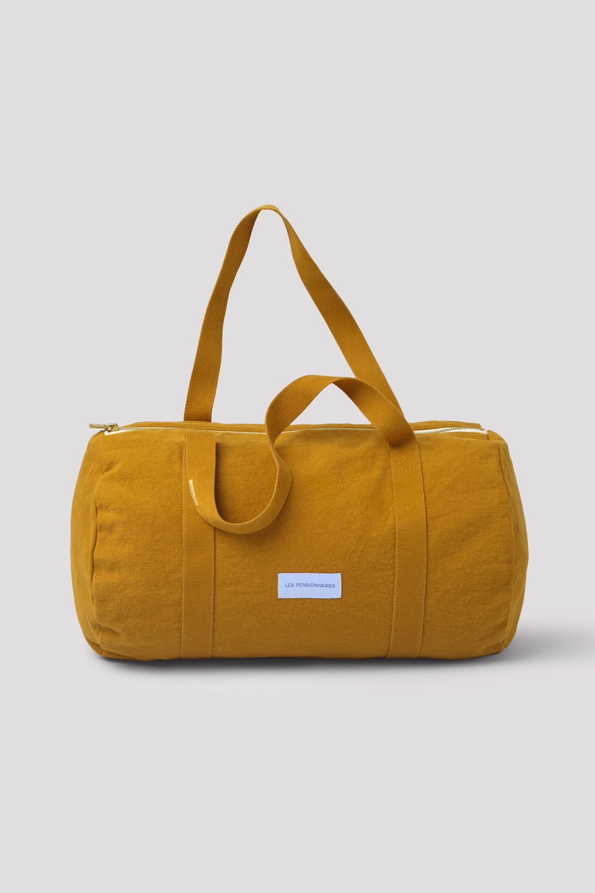 Mini sac bowling en coton bio jaune safran