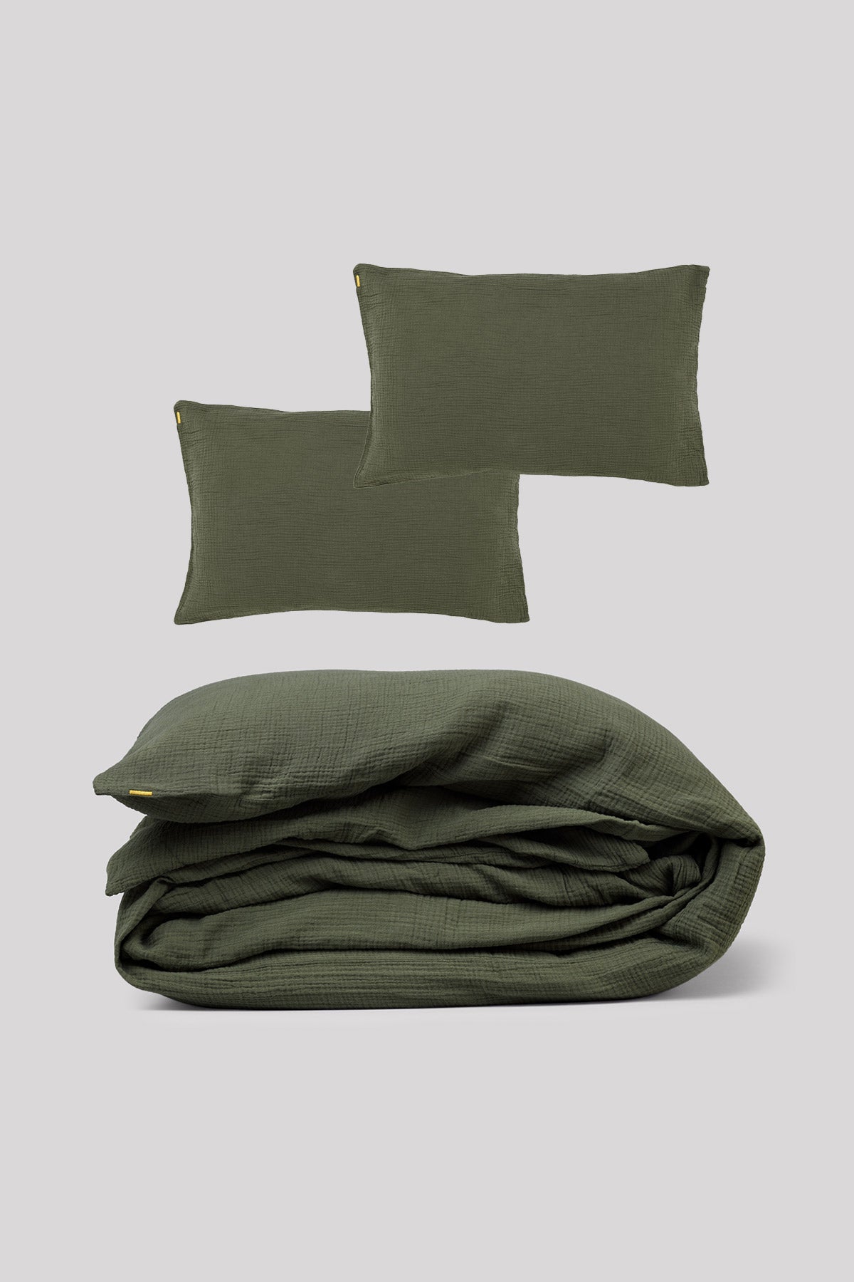 Parure-de-lit-double-gaze-de_coton-Vert-capre-50x70