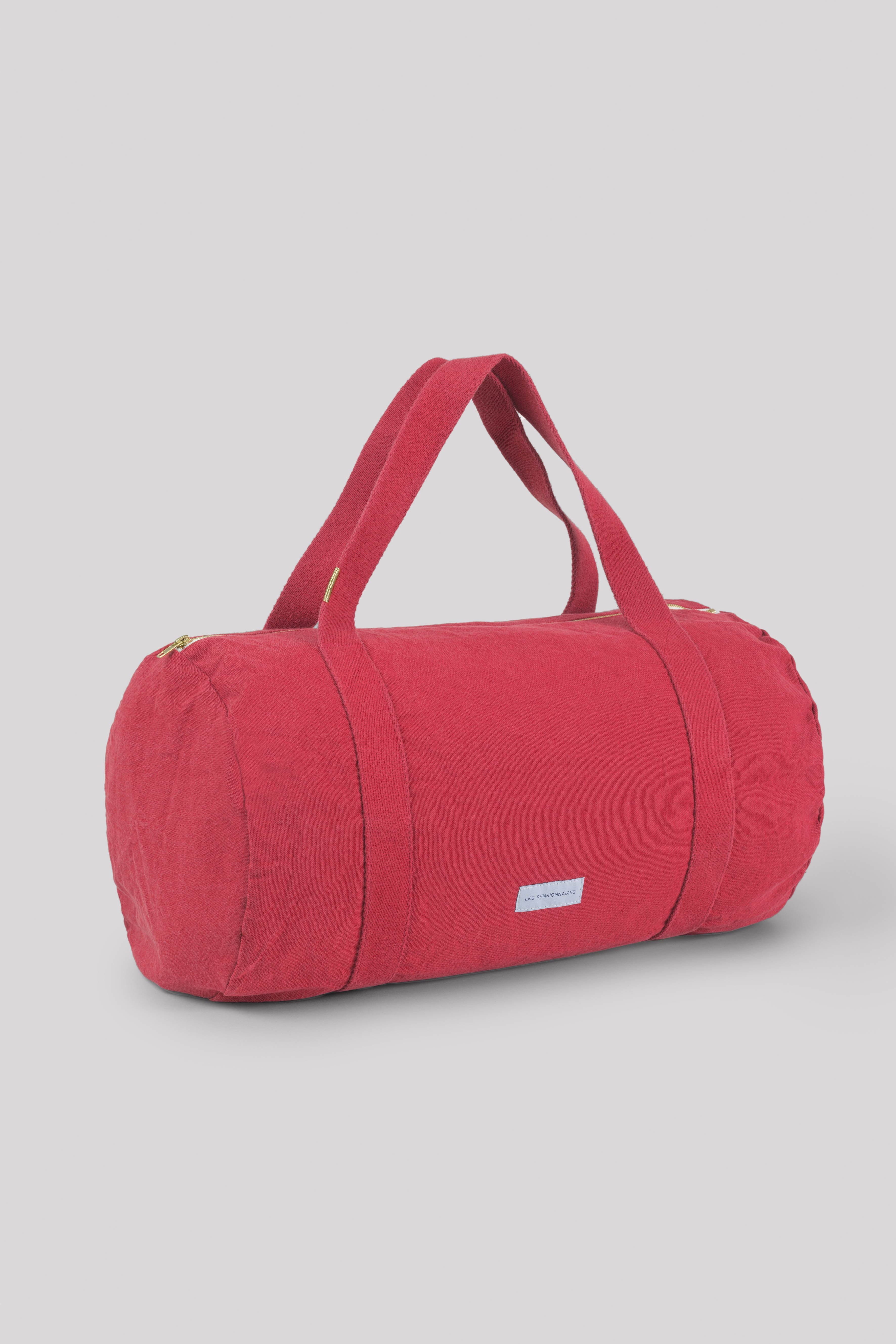 Sac-bowling-polochon-rose-framboise-coton-bio-Les-pensionnaires
