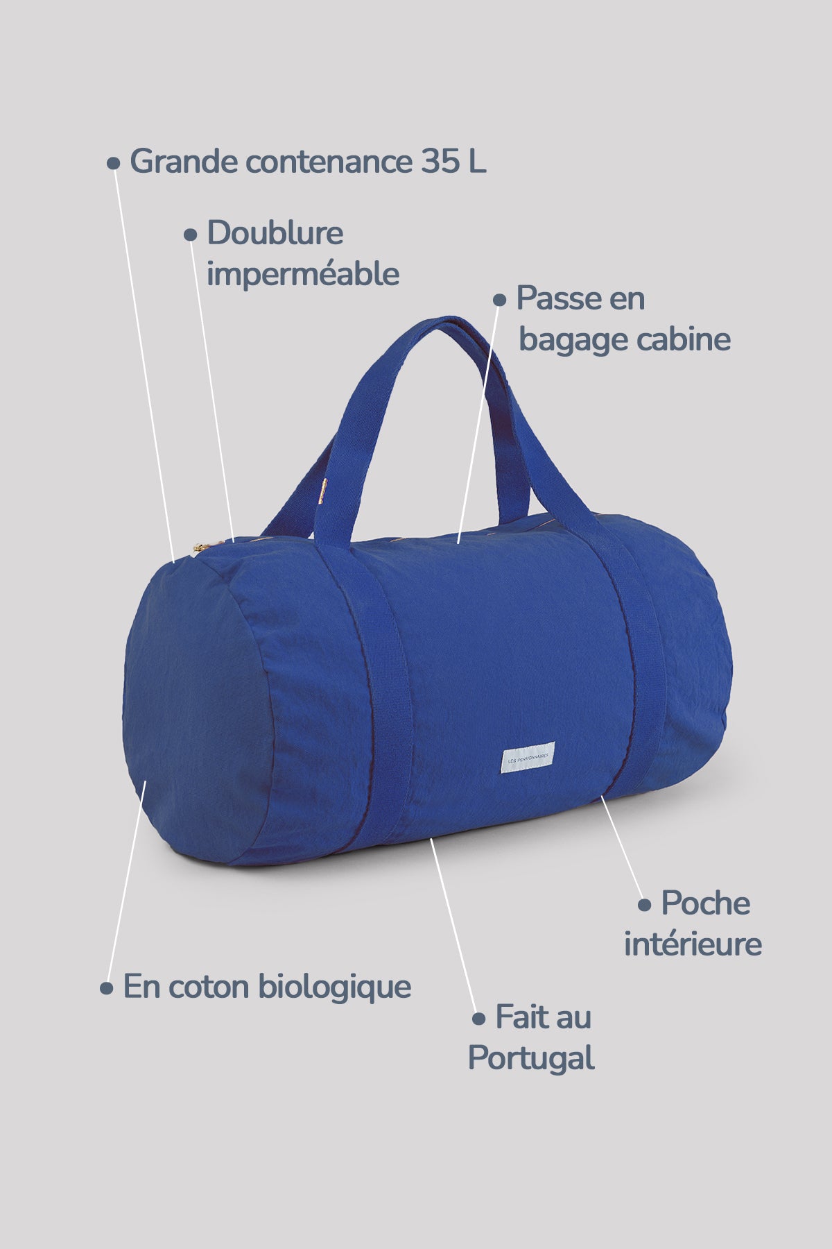 Sac-weekend-bleu-majorelle-polochon-coton-bio-details