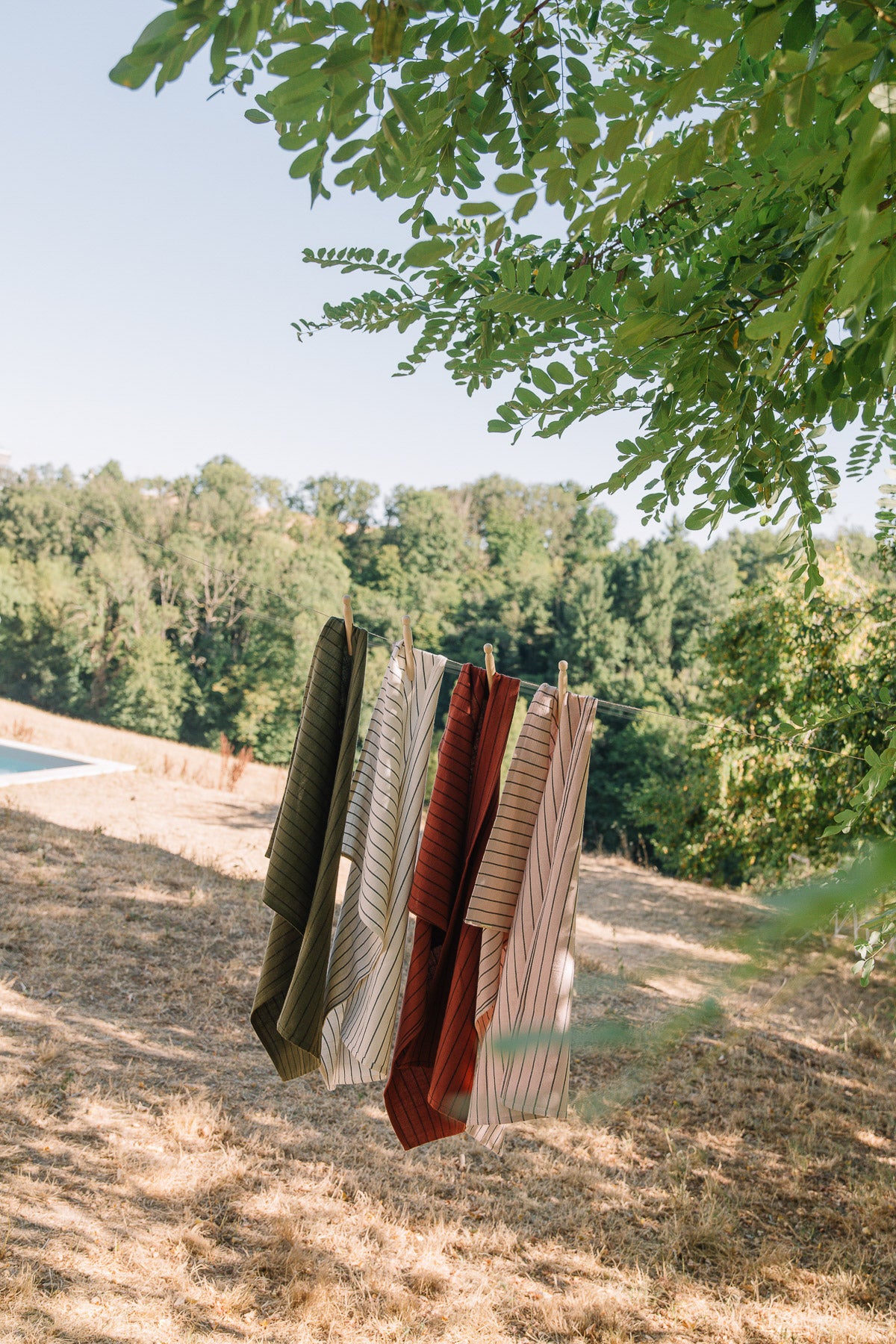 Gift box - The gourmet (slub cotton with stripes)