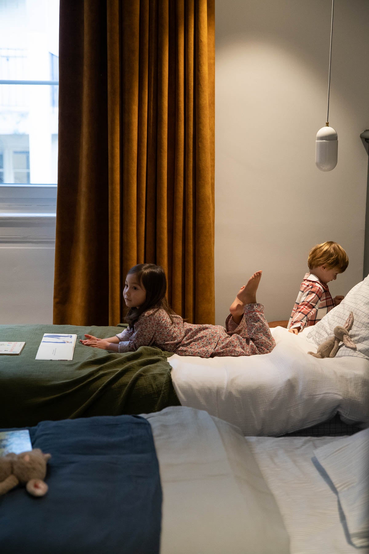 Housse de couette en double gaze de coton blanc immaculé 140x200cm