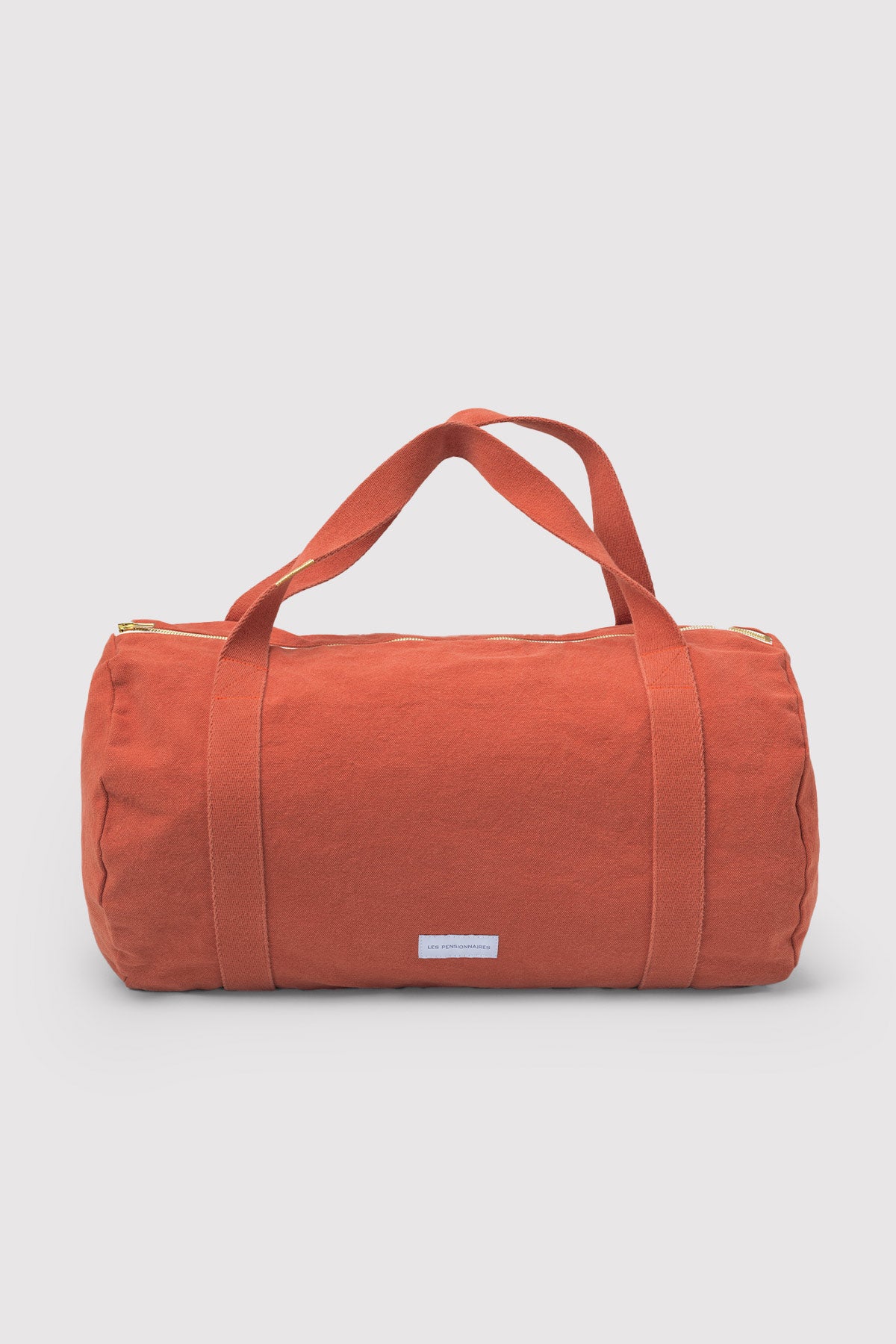 Sac bowling en coton bio orange vif Les pensionnaires