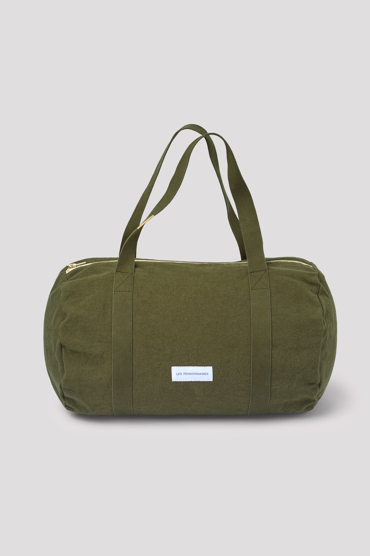 Mini sac bowling en coton bio vert câpre