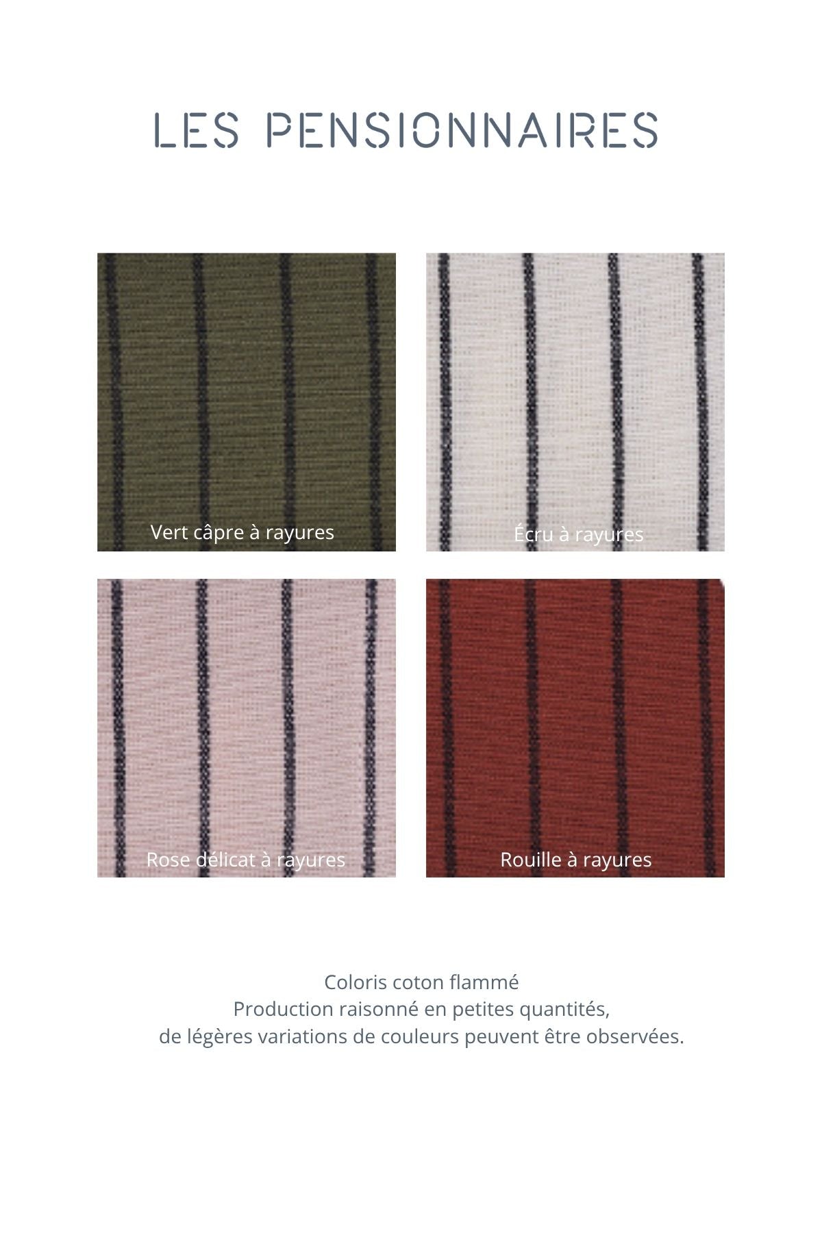 Gift box - The gourmet (slub cotton with stripes)