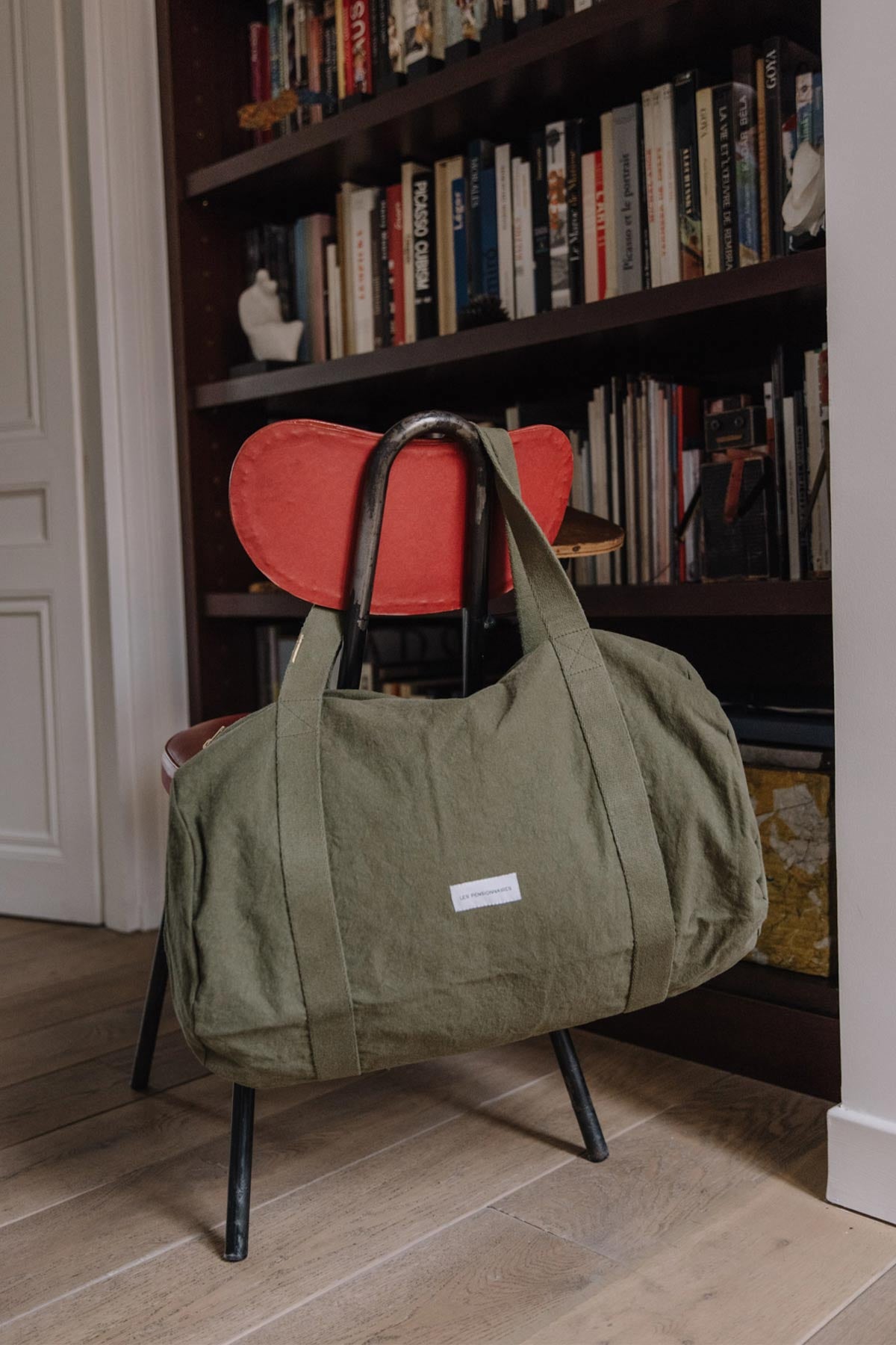 sac-weekend-vert-kaki-coton-bio-les-pensionnaires